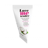 Съедобное согревающее массажное масло Love Me Tender Cocos с ароматом кокоса - 10 мл. - Love to Love - купить с доставкой в Калининграде