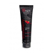 Интимный гель на водной основе Lube Tube Strawberry с клубничным вкусом - 100 мл. - ORGIE - купить с доставкой в Калининграде