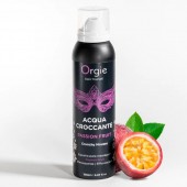 Хрустящая пенка для массажа Acqua Croccante Passion Fruit - 150 мл. - ORGIE - купить с доставкой в Калининграде