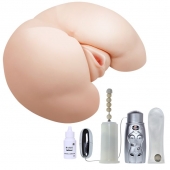 Вибрирующий мастурбатор-попка с ротацией и пультом управления - Baile - в Калининграде купить с доставкой