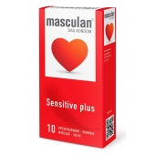 Презервативы Masculan Sensitive plus - 10 шт. - Masculan - купить с доставкой в Калининграде