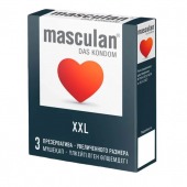 Презервативы увеличенного размера Masculan XXL - 3 шт. - Masculan - купить с доставкой в Калининграде
