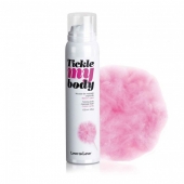 Массажная хрустящая пенка Tickle My Body Cotton Candy с ароматом сладкой ваты - 150 мл. - Love to Love - купить с доставкой в Калининграде