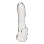 Прозрачная насадка на пенис Transparent Penis Enhancing Sleeve Extension - 15,9 см. - BlueLine - в Калининграде купить с доставкой
