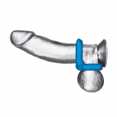 Комплект из 2 эрекционных колец-восьмерок 2-Pack Duo Cock And Ball Stamina Enhancement Ring - BlueLine - в Калининграде купить с доставкой
