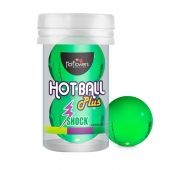 Лубрикант на силиконовой основе Hot Ball Plus с покалывающим эффектом (2 шарика по 3 гр.) - HotFlowers - купить с доставкой в Калининграде