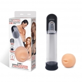 Автоматическая вакуумная помпа-мастурбатор Blowjob Auto Sucker Penis Enlarger Pump - Lux Fetish - в Калининграде купить с доставкой