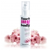 Силиконовый лубрикант 2-в-1 Touch My Body с ароматом вишнёвого цвета - 100 мл. - Love to Love - купить с доставкой в Калининграде