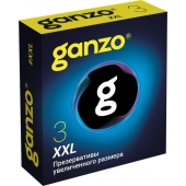 Презервативы увеличенного размера Ganzo XXL - 3 шт. - Ganzo - купить с доставкой в Калининграде