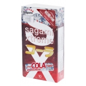 Ароматизированные презервативы Sagami Xtreme COLA - 10 шт. - Sagami - купить с доставкой в Калининграде