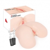 Мастурбатор-полуторс с двойным слоем материала и вибрацией Maria Onahole Real Vagina - KOKOS - в Калининграде купить с доставкой