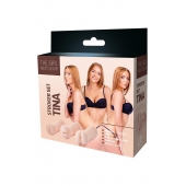 Набор из 3 мастурбаторов The Girl Next Door Tina - Dream Toys - в Калининграде купить с доставкой