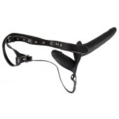 Женский страпон с вагинальной пробкой - 15 см. - Orion - купить с доставкой в Калининграде