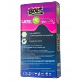 Набор презервативов Bolt Condoms - Luxe - купить с доставкой в Калининграде