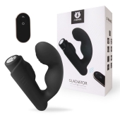 Черный вибромассажер Gladiator - 10,7 см. - S-HANDE - в Калининграде купить с доставкой