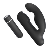 Черный вибромассажер Gladiator - 10,7 см. - S-HANDE - в Калининграде купить с доставкой