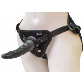 Комплект из трусиков Harness и двух насадок - 20,5 и 18 см. - LOVETOY (А-Полимер) - купить с доставкой в Калининграде