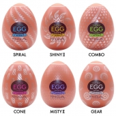 Набор из 6 мастурбаторов-яиц Tenga Egg Variety Pack V - Tenga - в Калининграде купить с доставкой