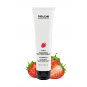 Лубрикант на водной основе Nuei Inlube с алоэ вера и ароматом клубники - 100 мл. - Nuei cosmetics - купить с доставкой в Калининграде