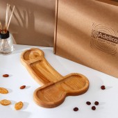 Деревянное блюдо для подачи в форме члена (32,5 х 20 х 1,7 см) - Сима-Ленд - купить с доставкой в Калининграде