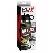 Мастурбатор в камуфляжной колбе Fap Flask - Pipedream - в Калининграде купить с доставкой