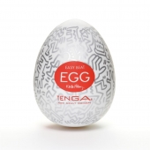 Мастурбатор-яйцо Keith Haring EGG PARTY - Tenga - в Калининграде купить с доставкой