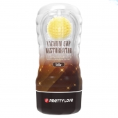 Прозрачный текстурированный мастурбатор Vacuum Cup Masturbator Stellar - Baile - в Калининграде купить с доставкой