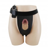 Полый вибрострапон на регулируемых трусиках Draven - 17,5 см. - Baile - купить с доставкой в Калининграде