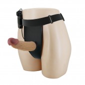 Полый вибрострапон на регулируемых трусиках Draven - 17,5 см. - Baile - купить с доставкой в Калининграде