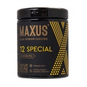 Презервативы с точками и рёбрами MAXUS Special - 12 шт. - Maxus - купить с доставкой в Калининграде