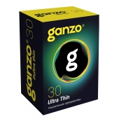 Супертонкие презервативы Ganzo Ultra thin - 30 шт. - Ganzo - купить с доставкой в Калининграде