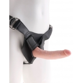 Страпон на виниловых трусиках Strap-on Harness Cock - 17,8 см. - Pipedream - купить с доставкой в Калининграде