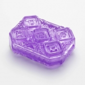 Фиолетовый мастурбатор-стимулятор Tenga Uni Amethyst - Tenga - в Калининграде купить с доставкой