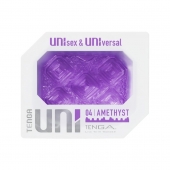 Фиолетовый мастурбатор-стимулятор Tenga Uni Amethyst - Tenga - в Калининграде купить с доставкой