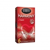Гладкие презервативы Domino Harmony - 6 шт. - Domino - купить с доставкой в Калининграде