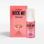 Жидкий вибратор Nuei Rock Me! с ароматом клубники - 20 мл. - Nuei cosmetics - купить с доставкой в Калининграде