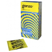 Классические презервативы с обильной смазкой Ganzo Classic - 12 шт. - Ganzo - купить с доставкой в Калининграде