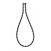 Черный уретральный массажер Glide Extra Small - 30 см. - Lola Games - купить с доставкой в Калининграде