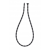 Черный уретральный массажер Glide Medium - 30 см. - Lola Games - купить с доставкой в Калининграде