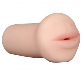 Нежный мастурбатор-ротик REALSTUFF 5INCH MASTURBATOR BJ - Dream Toys - в Калининграде купить с доставкой