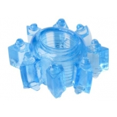 Голубая гелевая насадка-звезда - Toyfa Basic - в Калининграде купить с доставкой