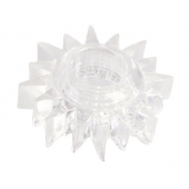 Прозрачное гелевое эрекционное кольцо-солнце - Toyfa Basic - в Калининграде купить с доставкой