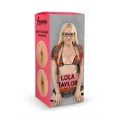 Двусторонний мастурбатор Lola Taylor - 22 см. - ФлешНаш - в Калининграде купить с доставкой
