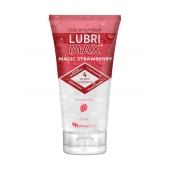 Интимный гель-смазка на водной основе Lubrimax Magic Strawberry - 75 мл. - ИнтелБИО - купить с доставкой в Калининграде