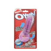 Фиолетовое эрекционное кольцо с вибрацией и пальчиком OYEAH PURPLE - Screaming O - в Калининграде купить с доставкой