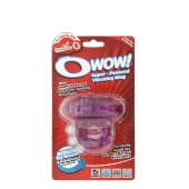 Фиолетовое эрекционное виброкольцо OWOW PURPLE - Screaming O - в Калининграде купить с доставкой