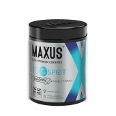 Гладкие презервативы Maxus G spot с двойной спиралью - 15 шт. - Maxus - купить с доставкой в Калининграде