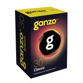 Классические презервативы с обильной смазкой Ganzo Classic - 30 шт. - Ganzo - купить с доставкой в Калининграде