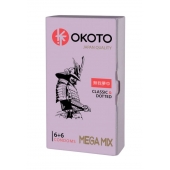 Презервативы OKOTO Mega Mix - 12 шт. - Sitabella - купить с доставкой в Калининграде
