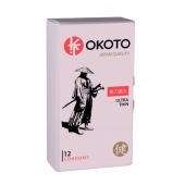 Тонкие презервативы OKOTO Ultra Thin - 12 шт. - Sitabella - купить с доставкой в Калининграде